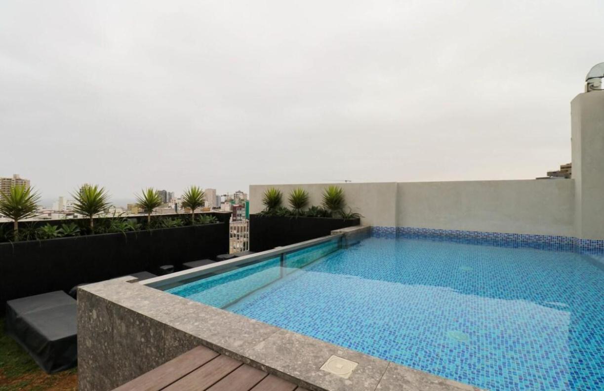 Exclusivo Y Moderno Depa En Miraflores Vista Al Mar Y A La Ciudad Amoblado Apartments Lima Zewnętrze zdjęcie