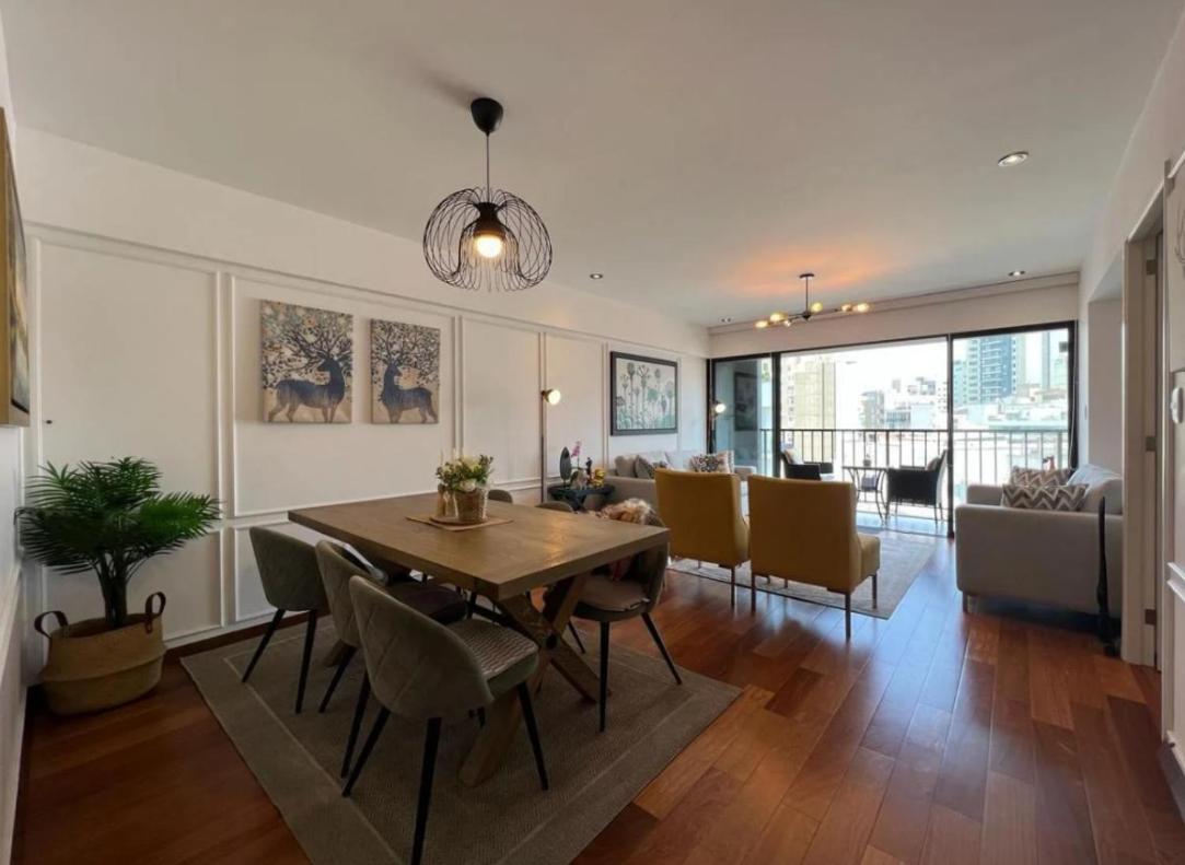 Exclusivo Y Moderno Depa En Miraflores Vista Al Mar Y A La Ciudad Amoblado Apartments Lima Zewnętrze zdjęcie